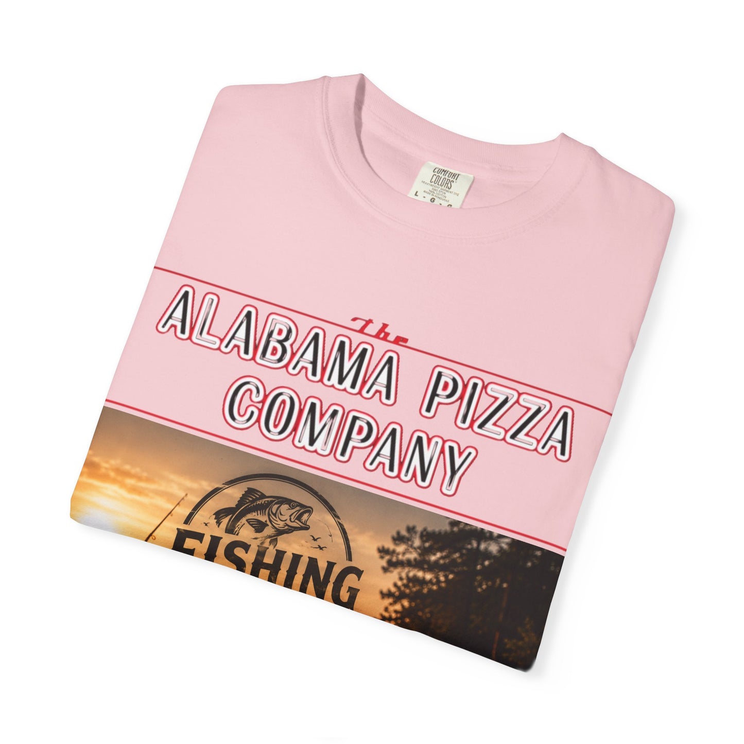Alabama Pizza Co. Fishing Life T-Shirt