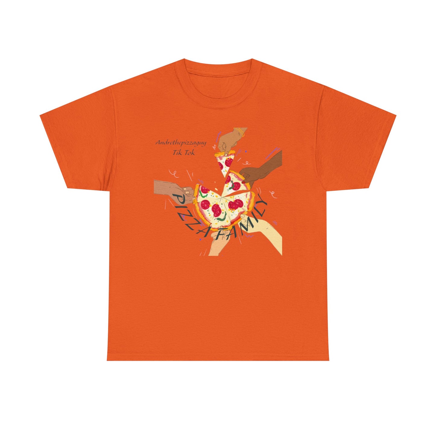 Pizza Family T-Shirt — Together Share Slice Graphic Tee