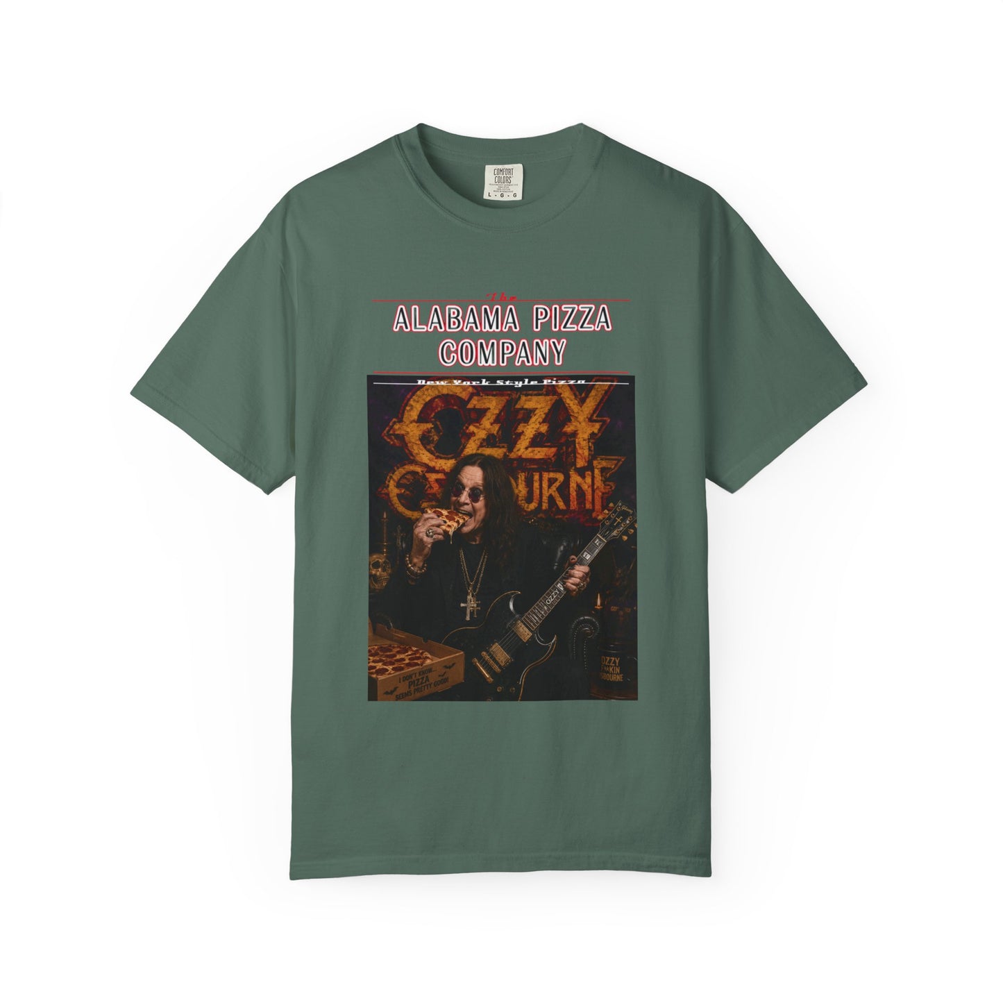Ozzy Osbourne Pizza Company Graphic T-Shirt