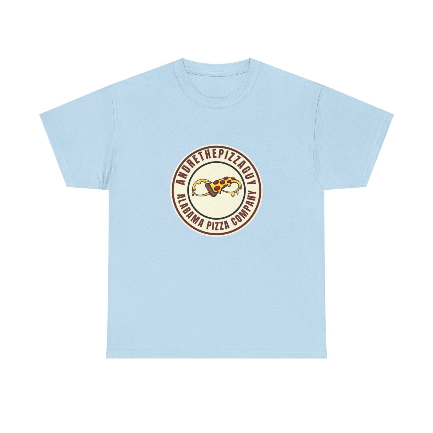 Pizza Company Logo Tee — Vintage Pepperoni Slice Graphic T-Shirt