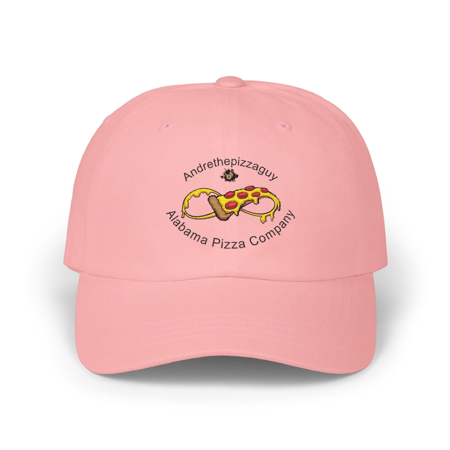 Pizza Logo Dad Cap – “Andreythepizzaguy” Alabama Pizza Company Embroidered Hat