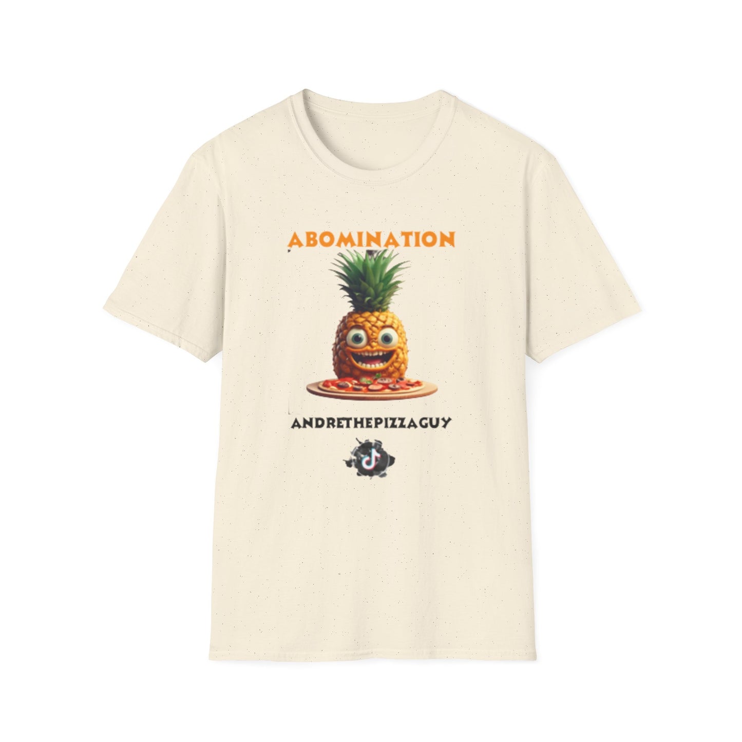 Abomination Pineapple Graphic T-Shirt — Funny Novelty Fruit Tee