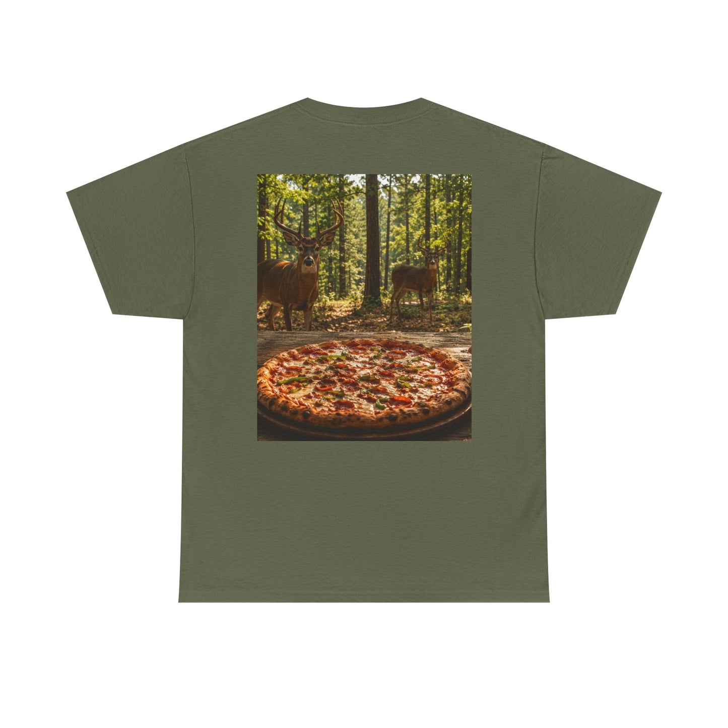 Pizza in the Pines T‑Shirt — Forest Pizza Graphic Tee