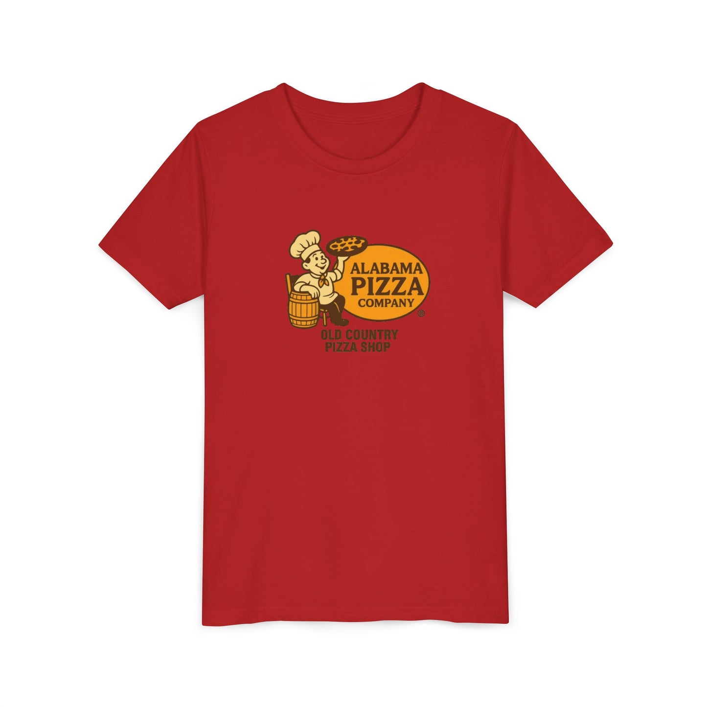 Alabama Pizza Company Kids Tee – 'Old Country Pizza Shop' Youth T‑Shirt