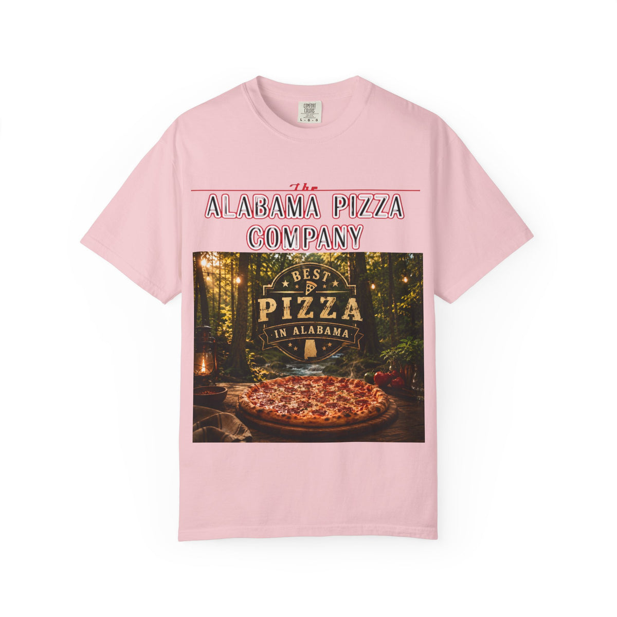 Alabama Pizza Company T‑Shirt – Best Pizza in Alabama Graphic Tee