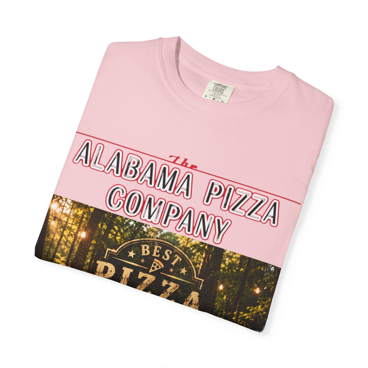 Alabama Pizza Company T‑Shirt – Best Pizza in Alabama Graphic Tee