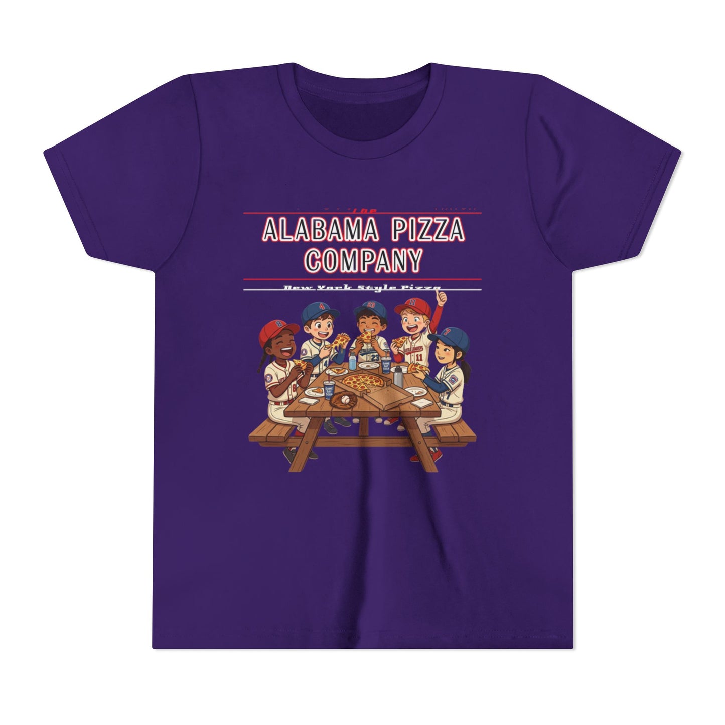 Youth Tee — Alabama Pizza Company Kids Pizza Party Shirt