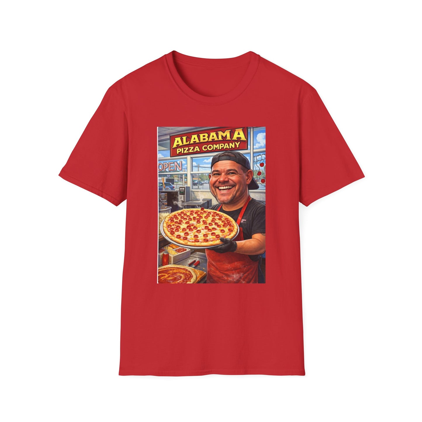 Alabama Pizza Company T-Shirt — Retro Pizzeria Graphic Tee