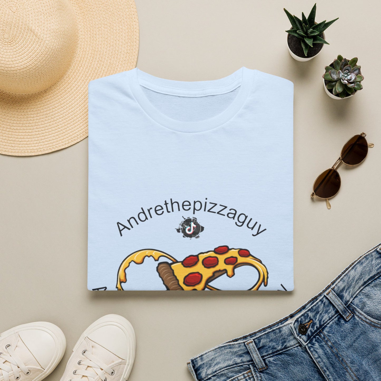 Pizza Logo T-Shirt — "Andrethepizzaguy" Alabama Pizza Company Tee