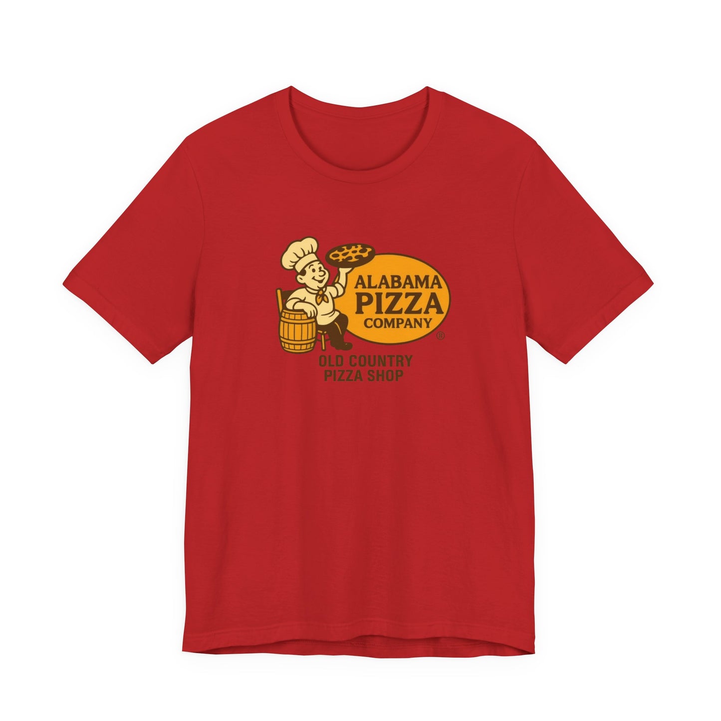 Alabama Pizza Company Tee — Old Country Pizza Shop Graphic T-Shirt