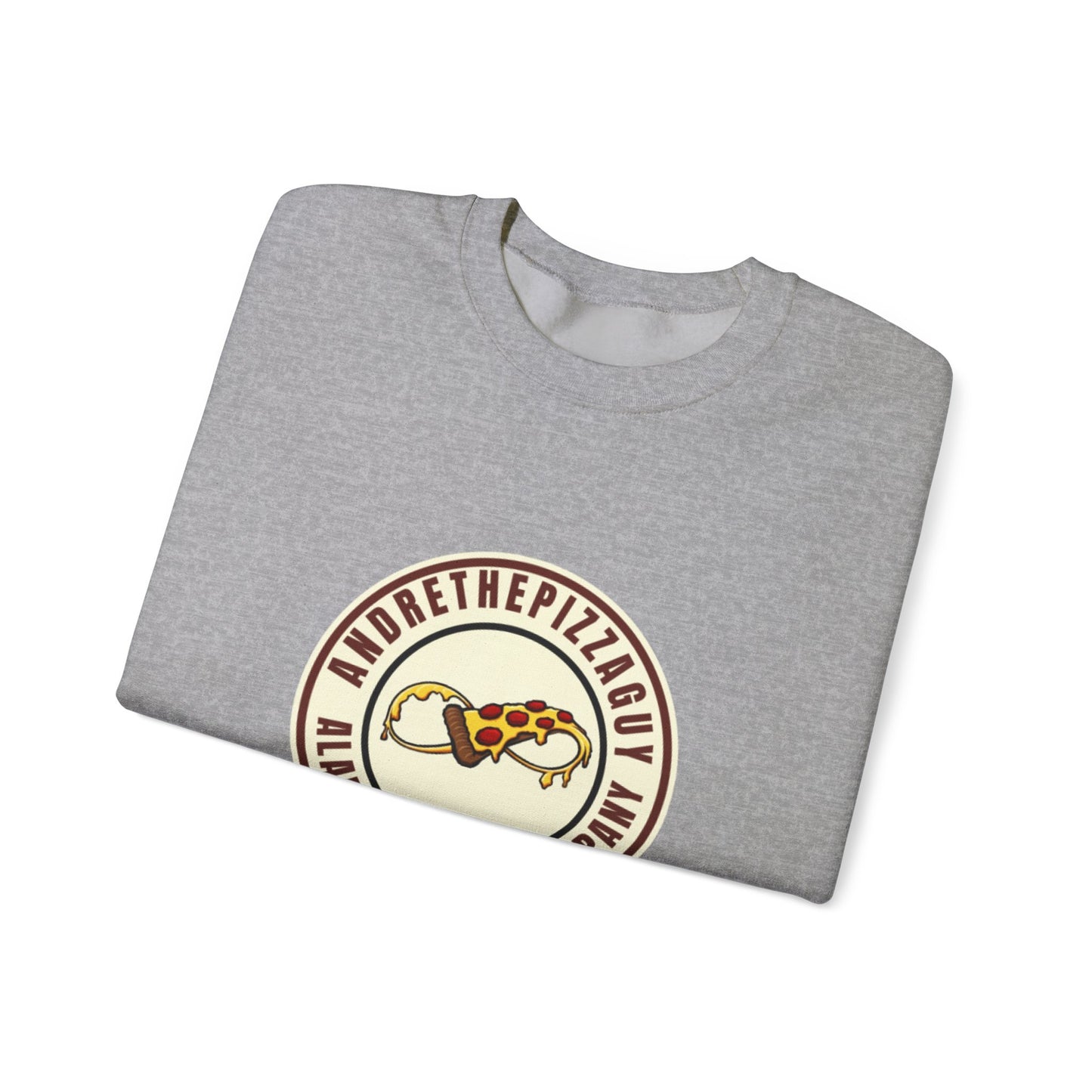 Pizza Logo Crewneck Sweatshirt – AndreyThePizzaGuy Alabama Pizza Company