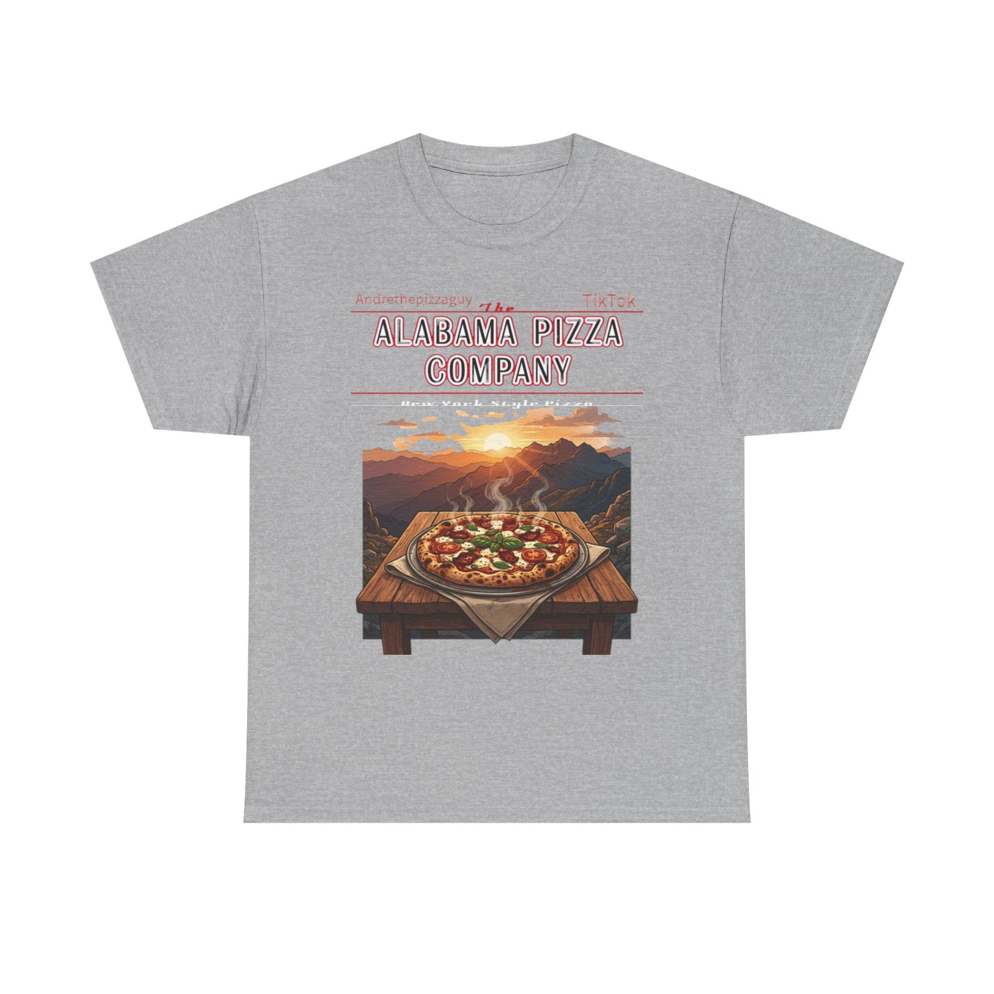 Alabama Pizza Company Tee – Scenic Mountain Pizza Graphic Shirt