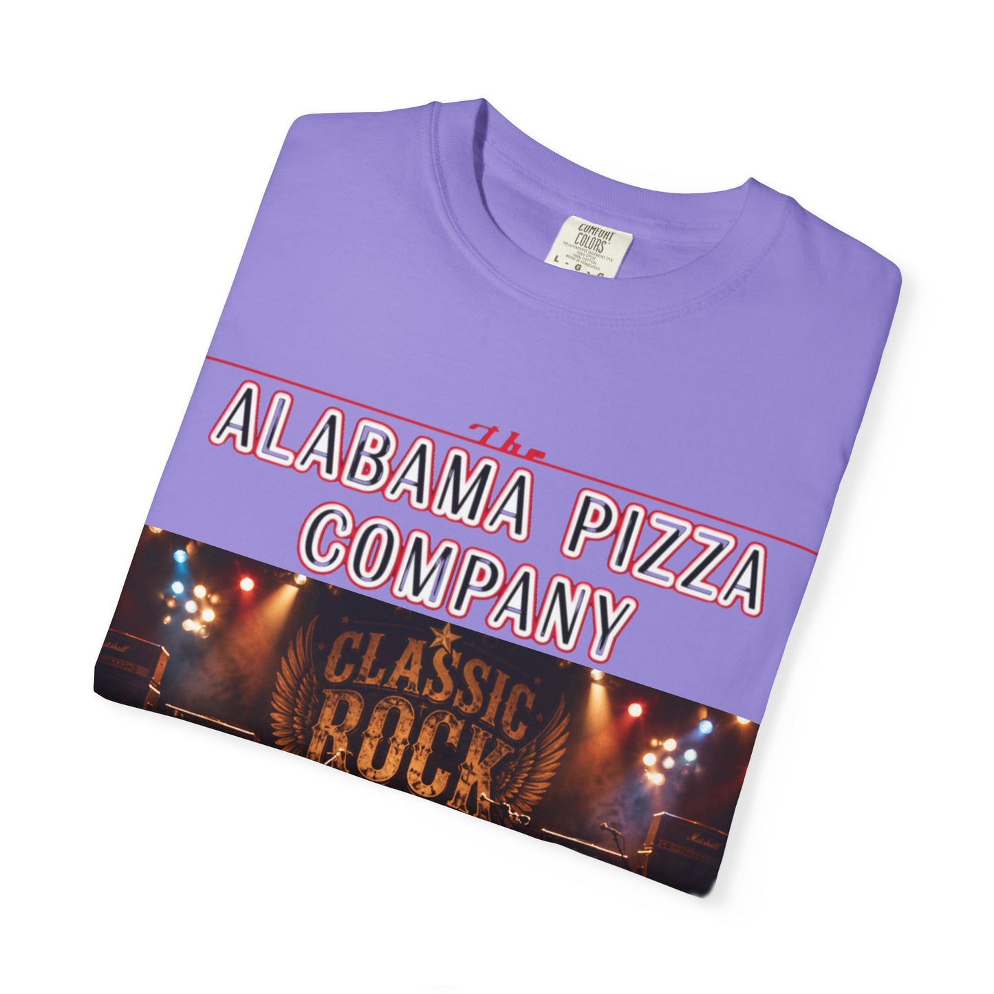 Pizza & Classic Rock T-Shirt — The Alabama Pizza Company Graphic Tee