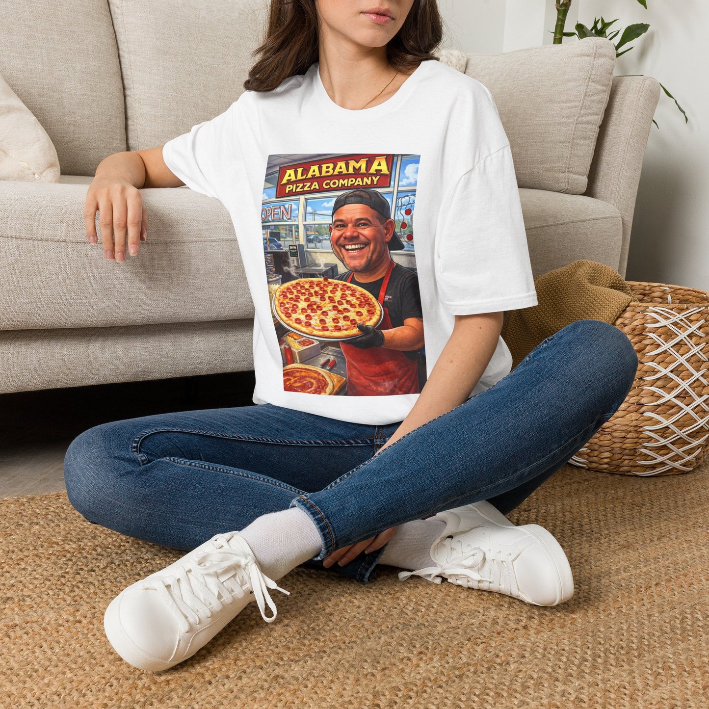 Alabama Pizza Company T-Shirt — Retro Pizzeria Graphic Tee