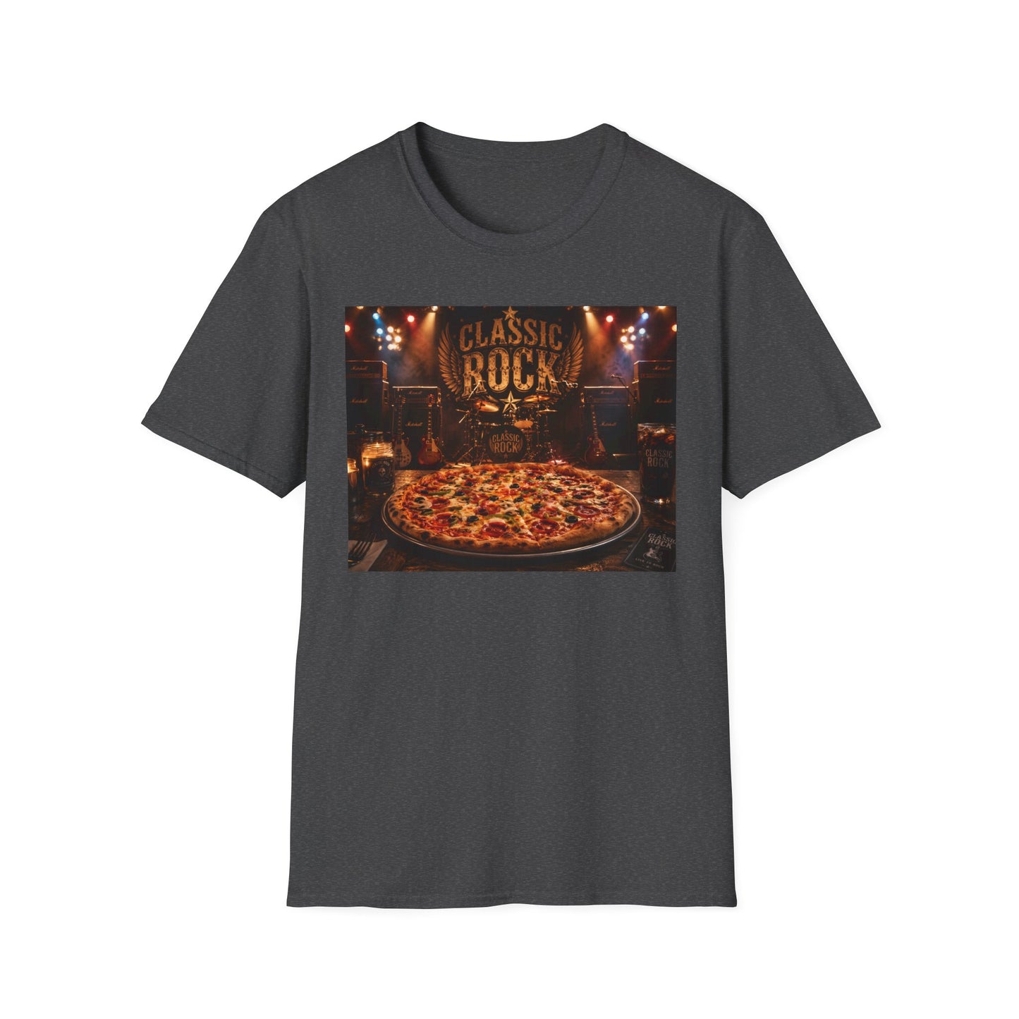 Classic Rock Pizza T-Shirt