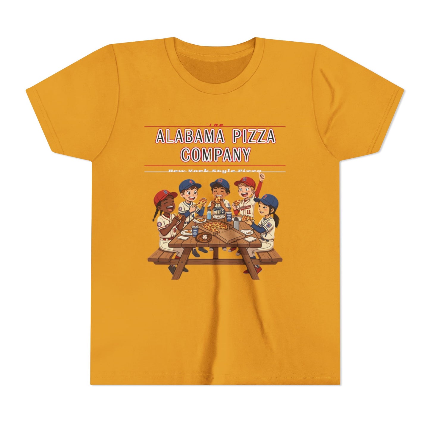 Youth Tee — Alabama Pizza Company Kids Pizza Party Shirt