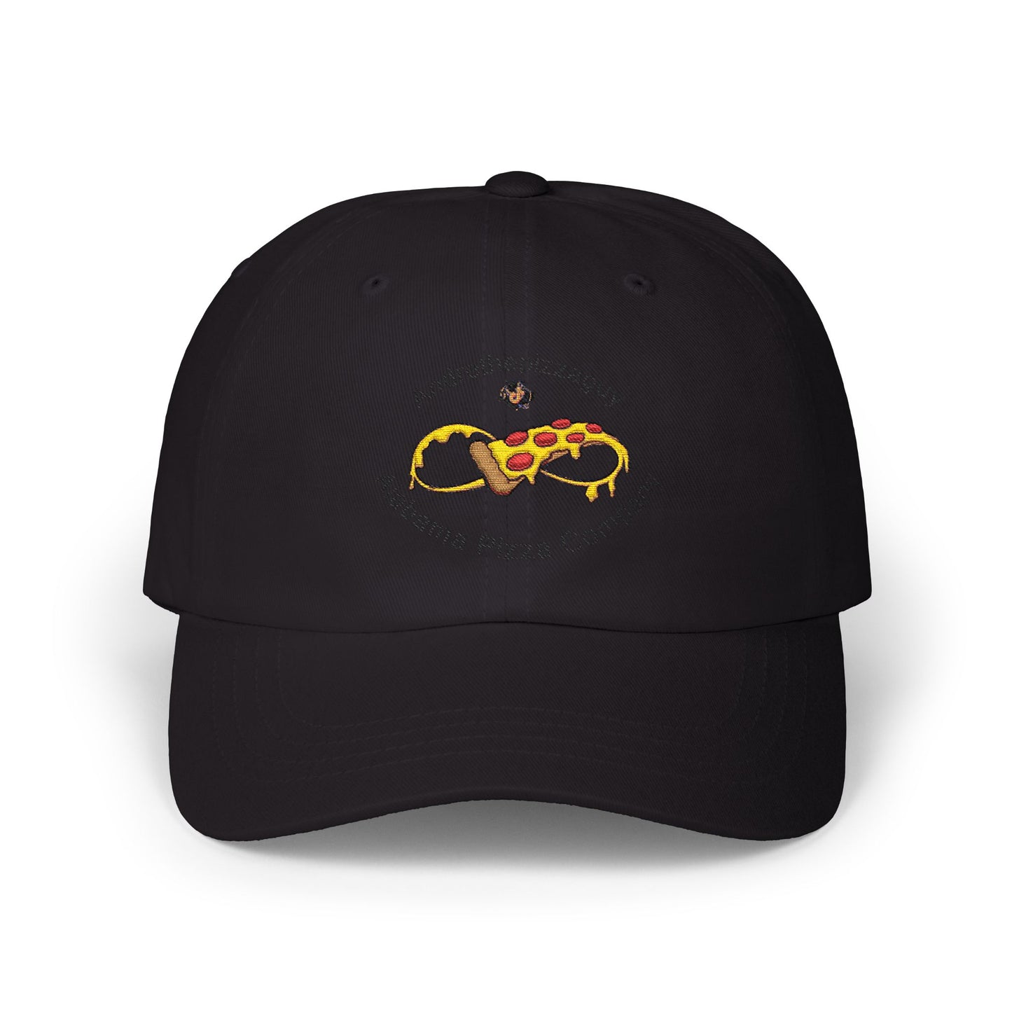 Pizza Logo Dad Cap – “Andreythepizzaguy” Alabama Pizza Company Embroidered Hat