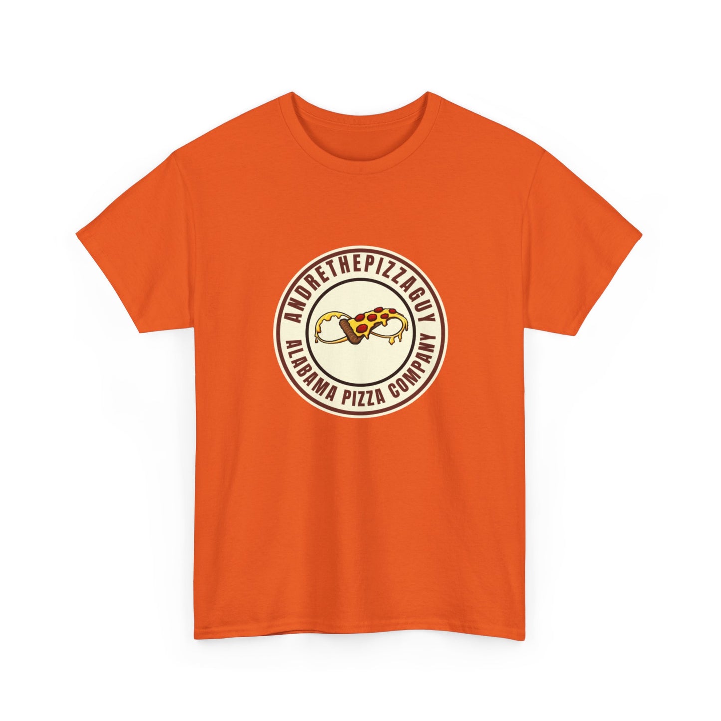 Pizza Company Logo Tee — Vintage Pepperoni Slice Graphic T-Shirt