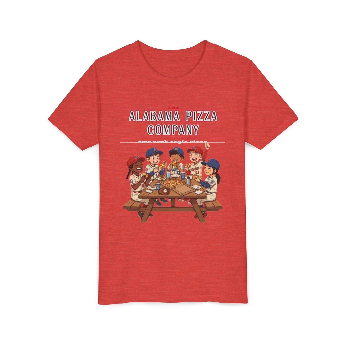 Youth Tee — Alabama Pizza Company Kids Pizza Party Shirt