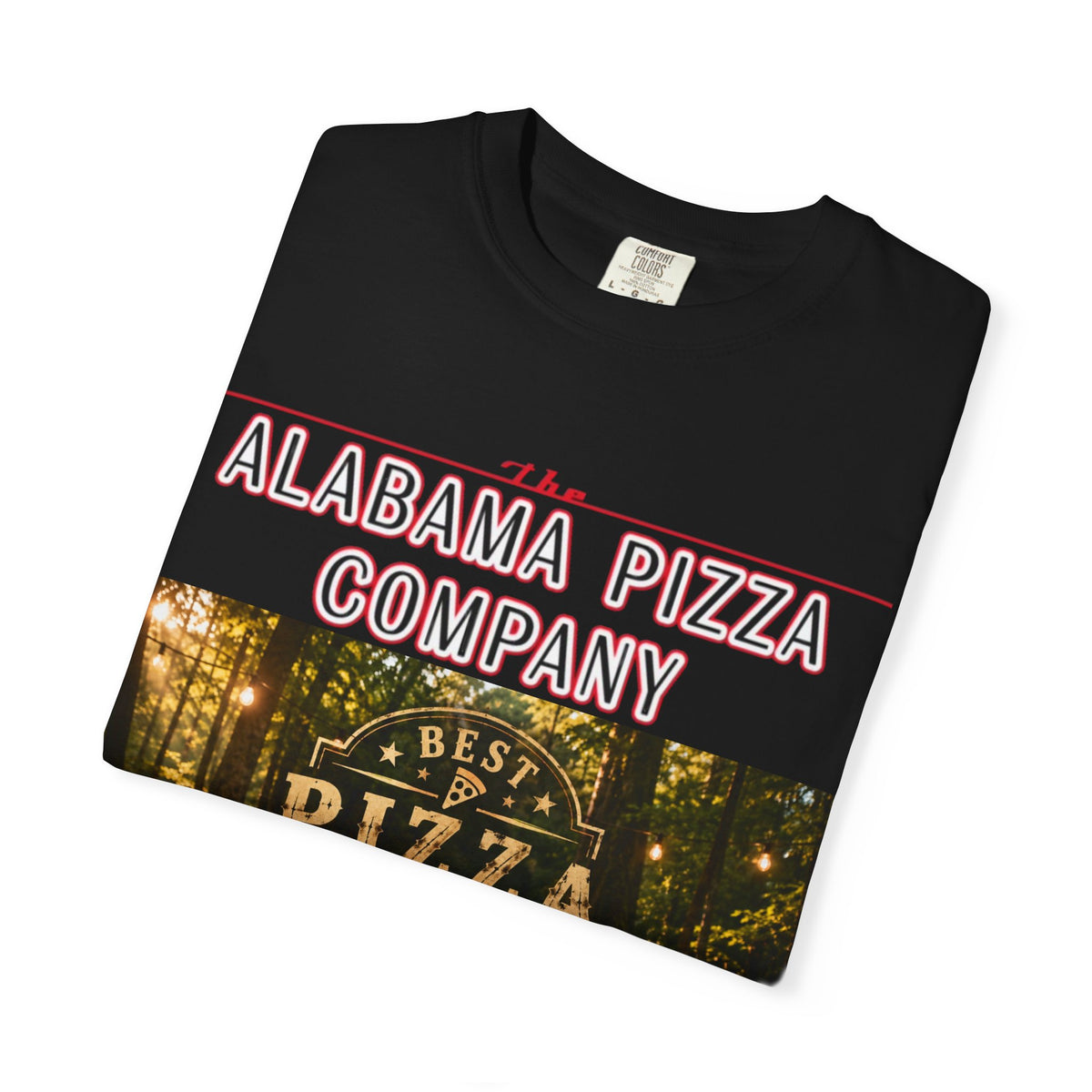 Alabama Pizza Company T‑Shirt – Best Pizza in Alabama Graphic Tee