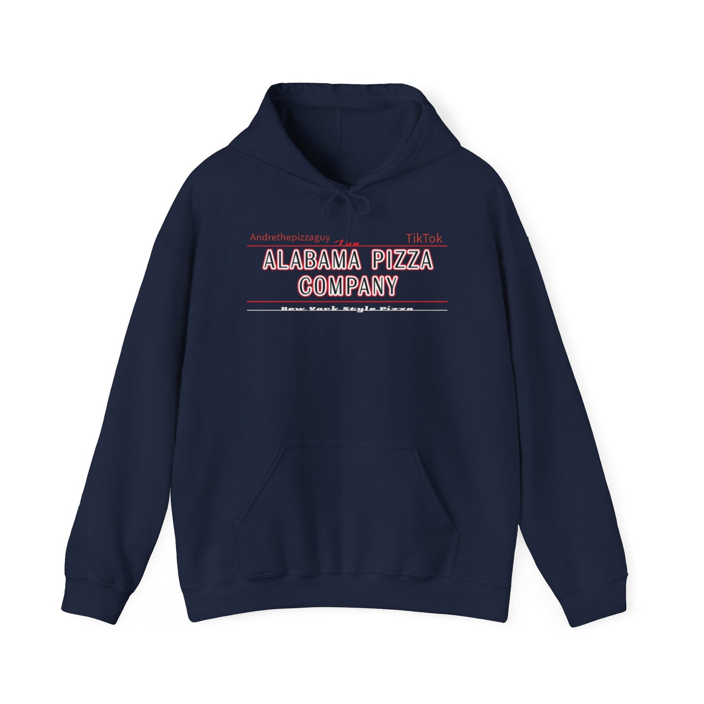 Alabama Pizza Company Hoodie — Vintage Pizzeria Logo Pullover