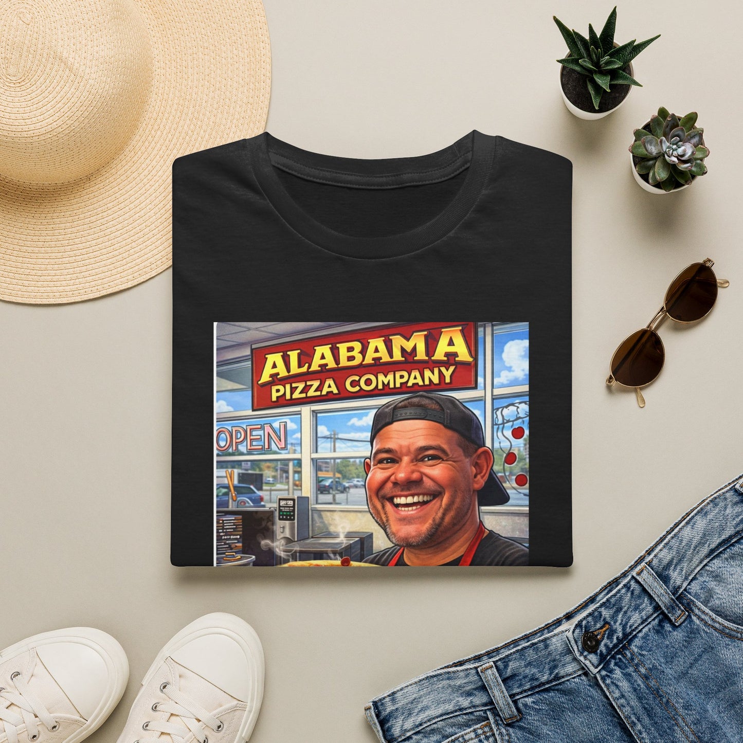 Alabama Pizza Company T-Shirt — Retro Pizzeria Graphic Tee