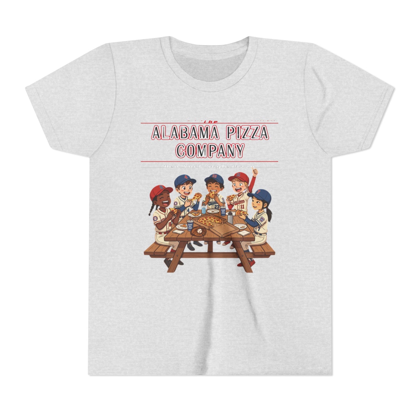 Youth Tee — Alabama Pizza Company Kids Pizza Party Shirt