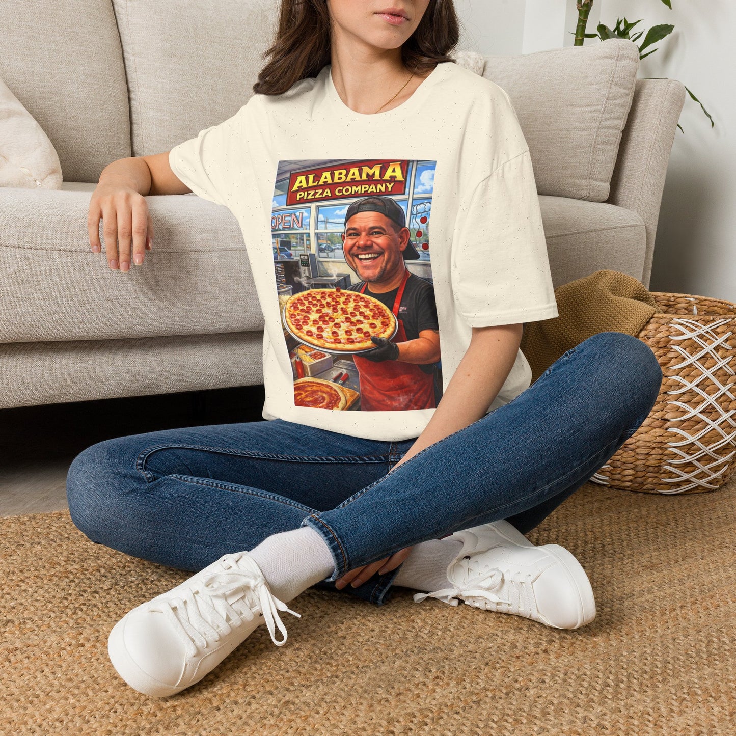 Alabama Pizza Company T-Shirt — Retro Pizzeria Graphic Tee