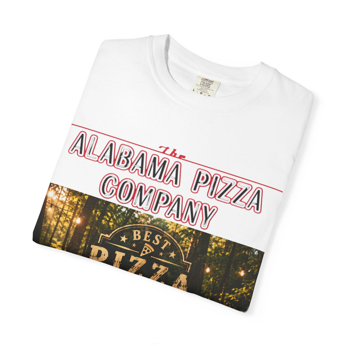Alabama Pizza Company T‑Shirt – Best Pizza in Alabama Graphic Tee
