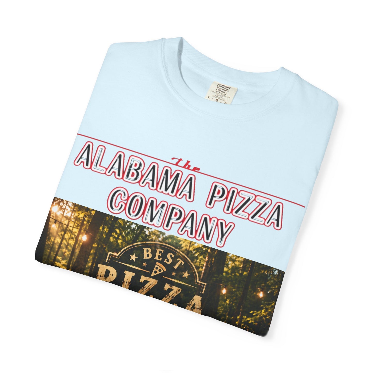Alabama Pizza Company T‑Shirt – Best Pizza in Alabama Graphic Tee