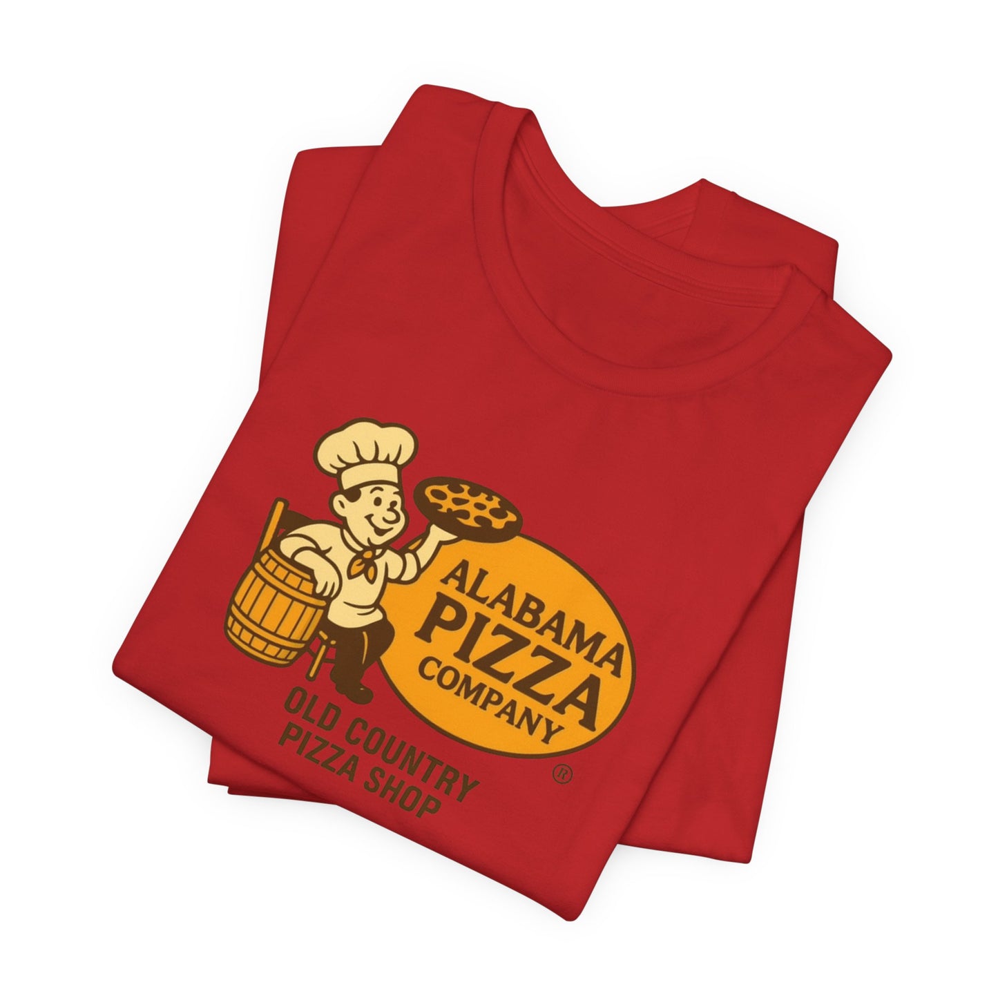 Alabama Pizza Company Tee — Old Country Pizza Shop Graphic T-Shirt
