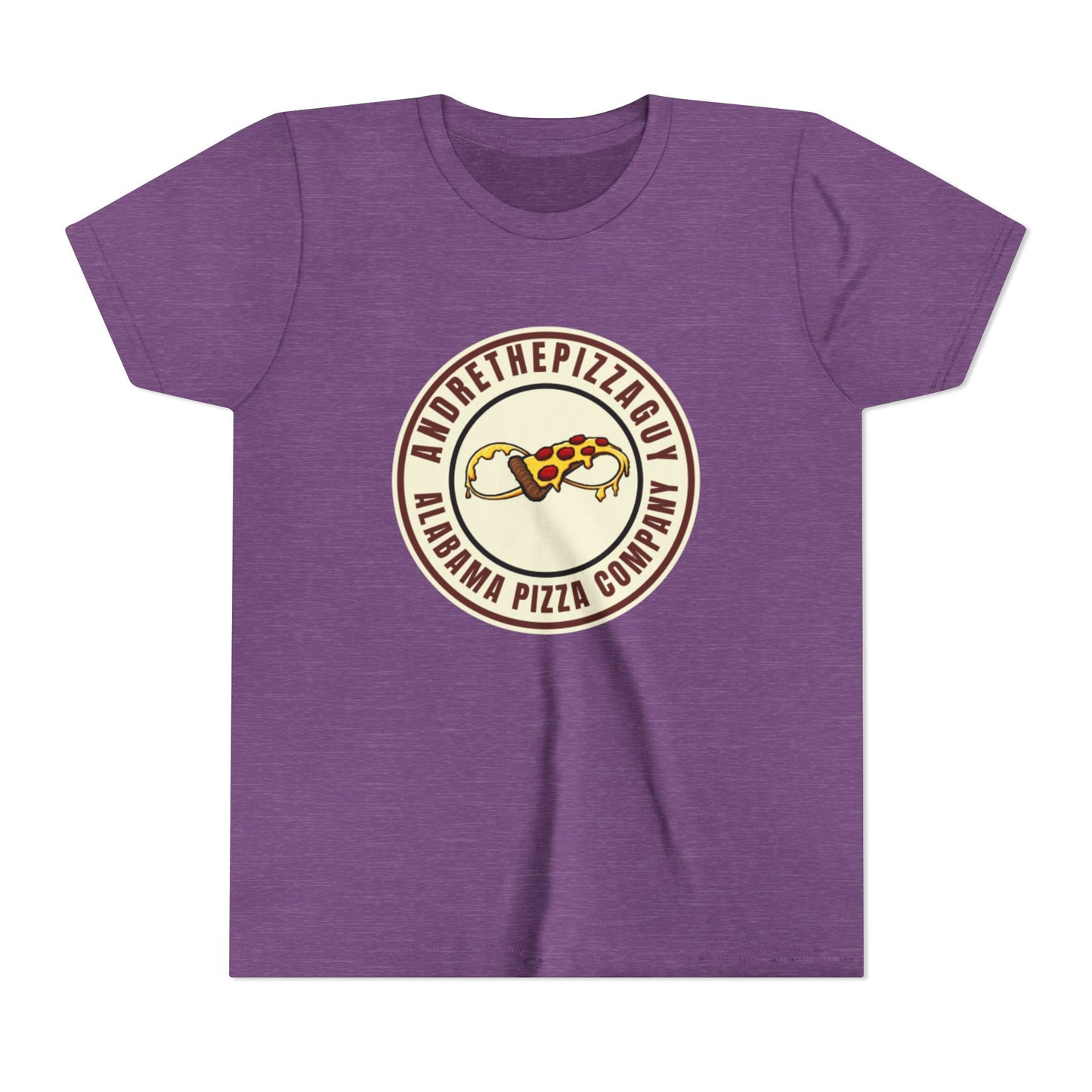 Youth T-Shirt — "AndreThePizzaGuy" Alabama Pizza Company Logo Tee