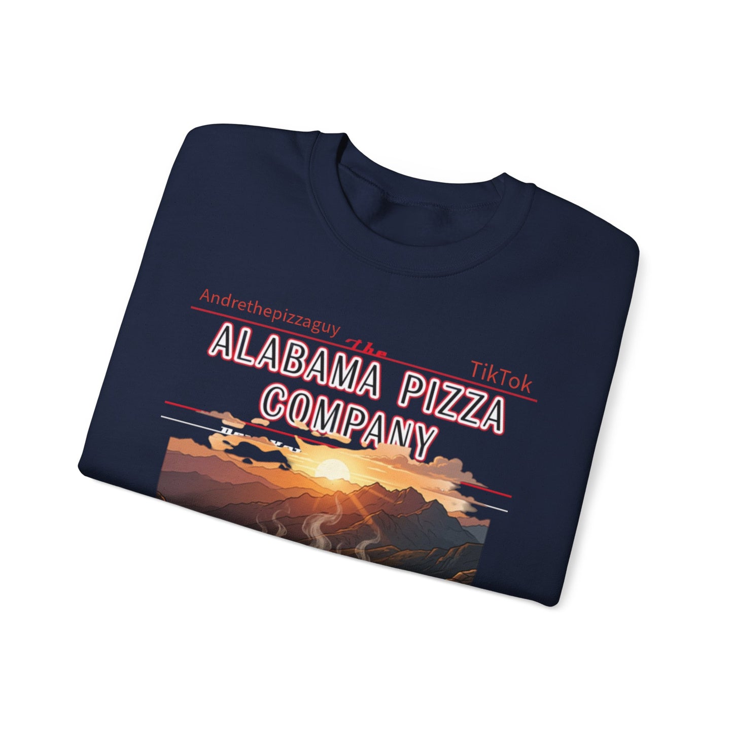 Alabama Pizza Company Sweatshirt – Vintage Mountain Pizza Crewneck