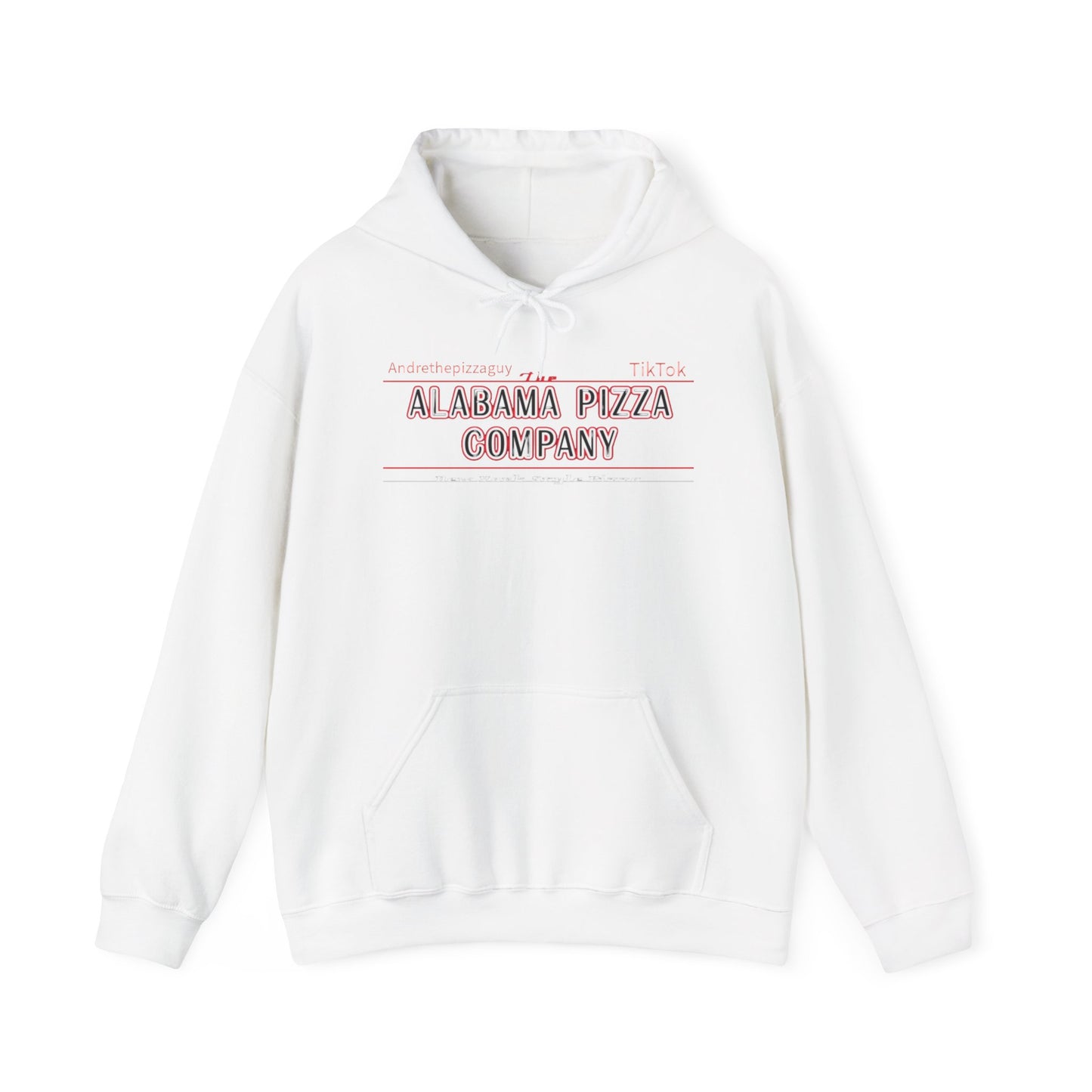 Alabama Pizza Company Hoodie — Vintage Pizzeria Logo Pullover