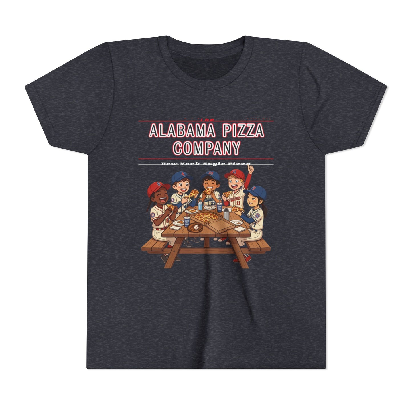 Youth Tee — Alabama Pizza Company Kids Pizza Party Shirt