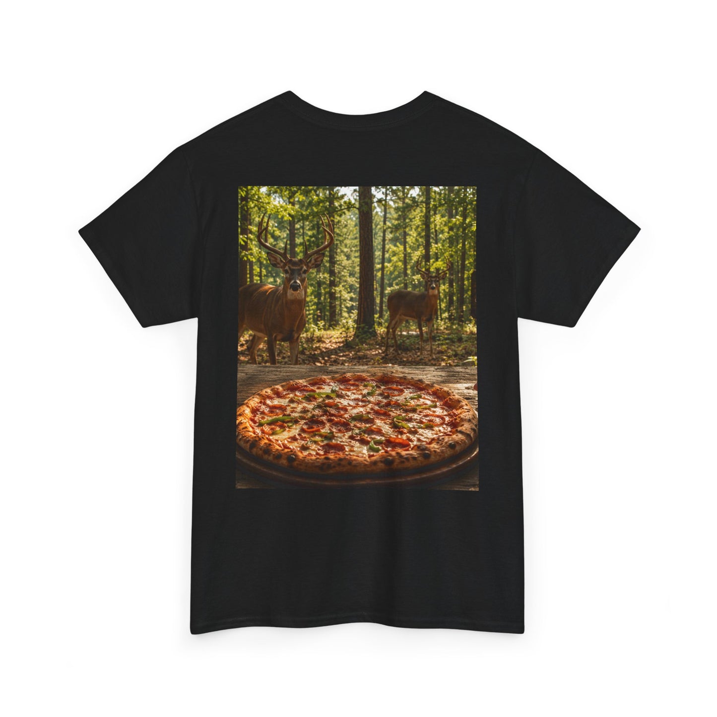Pizza in the Pines T‑Shirt — Forest Pizza Graphic Tee