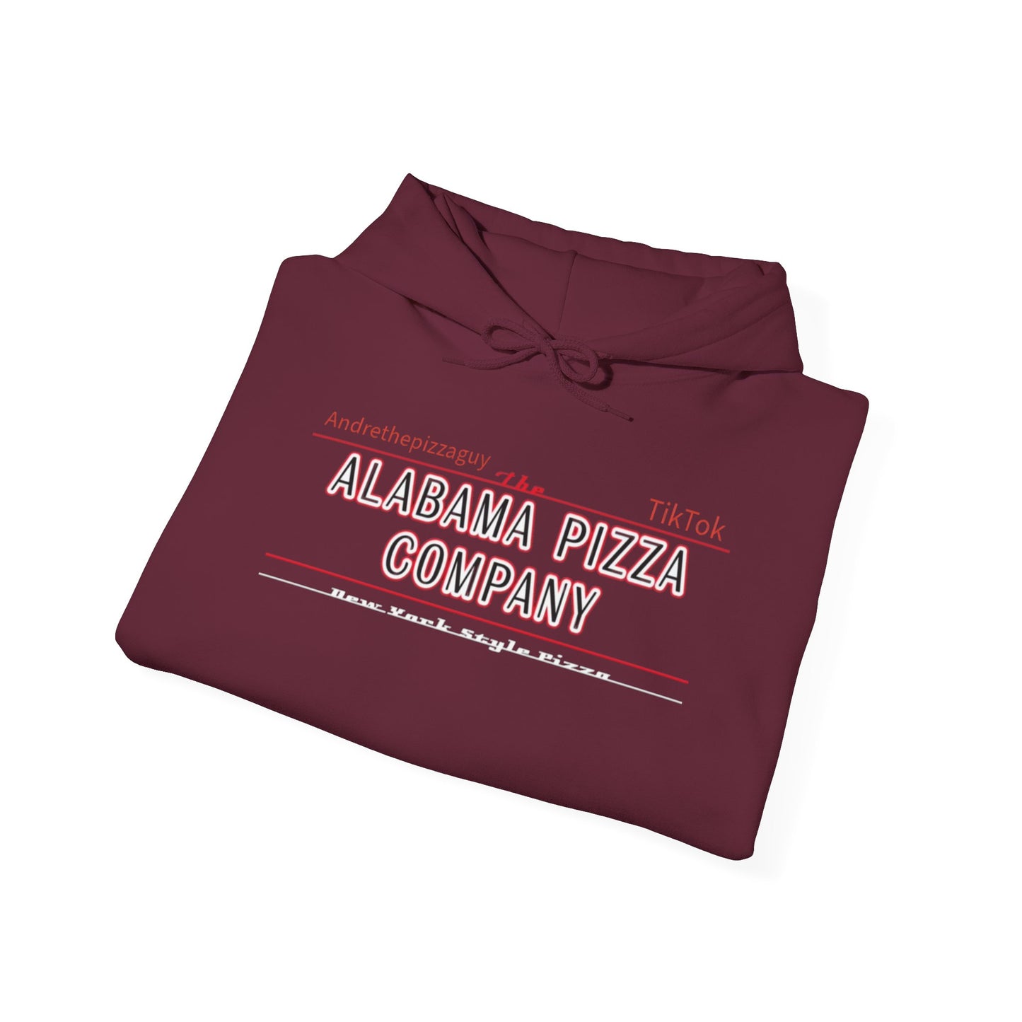 Alabama Pizza Company Hoodie — Vintage Pizzeria Logo Pullover