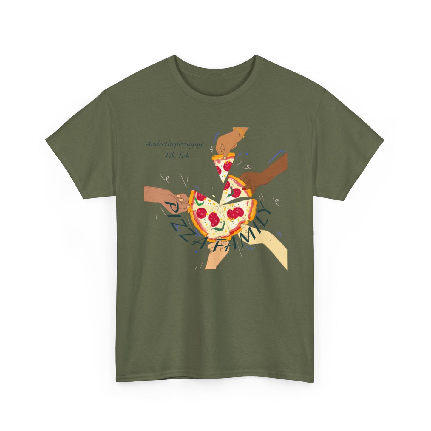 Pizza Family T-Shirt — Together Share Slice Graphic Tee