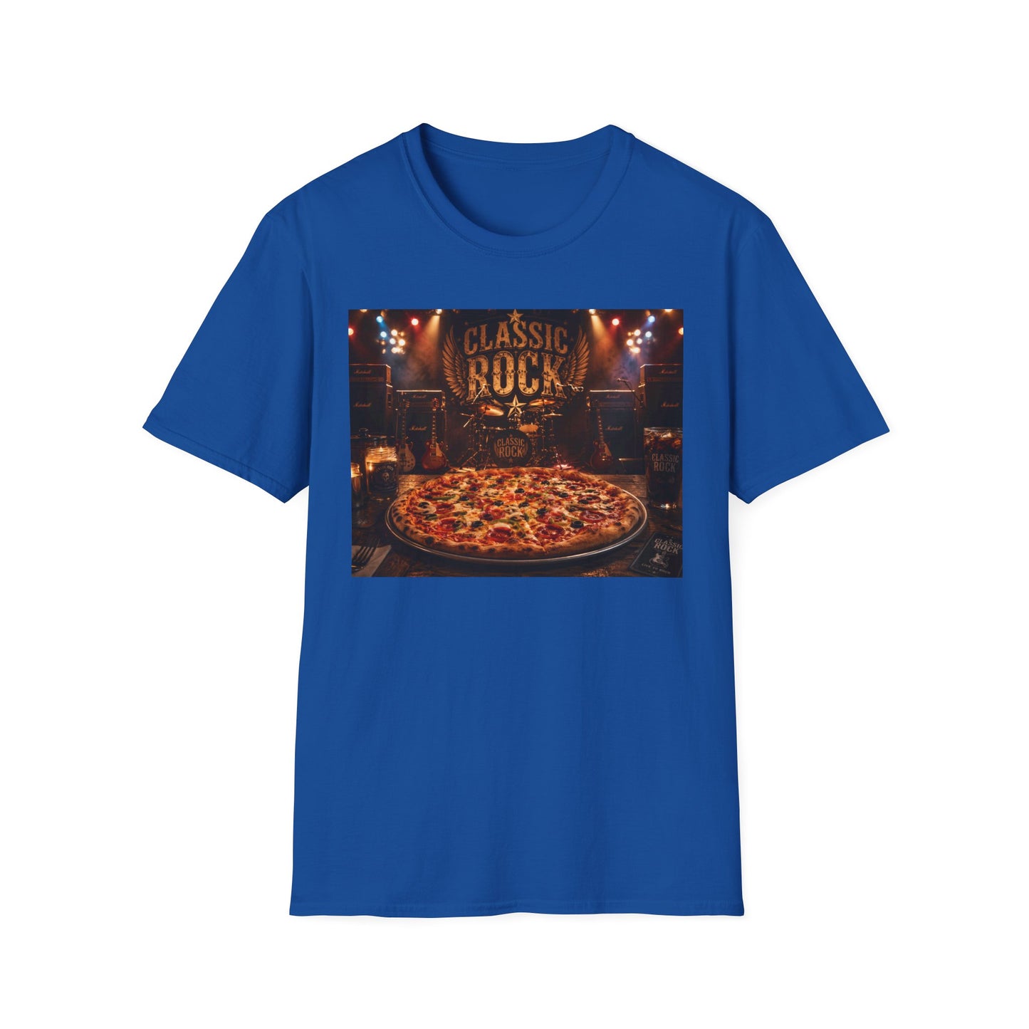Classic Rock Pizza T-Shirt