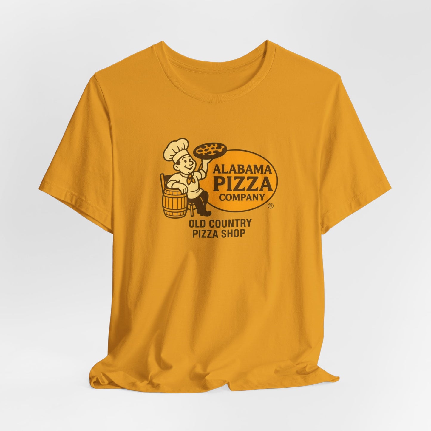 Alabama Pizza Company Tee — Old Country Pizza Shop Graphic T-Shirt