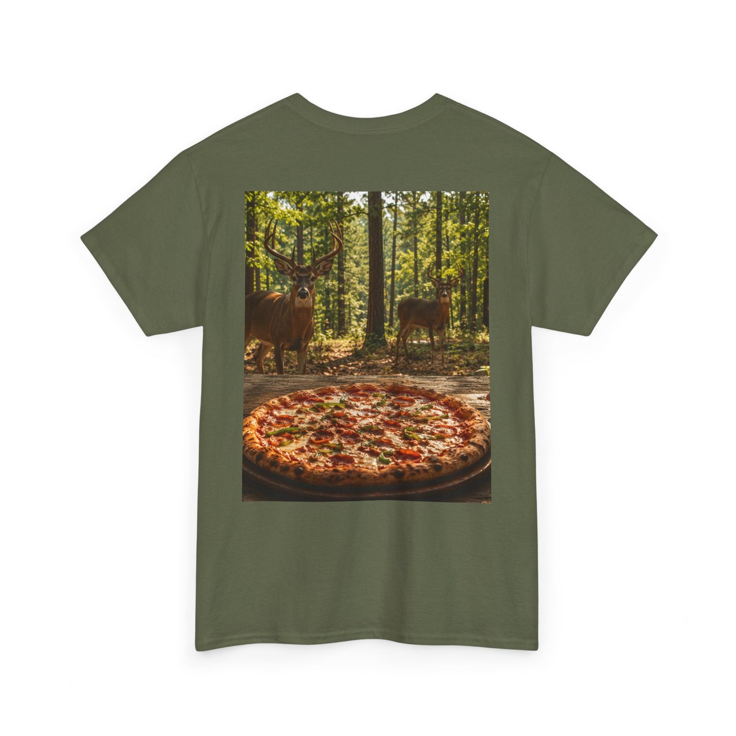 Pizza in the Pines T‑Shirt — Forest Pizza Graphic Tee