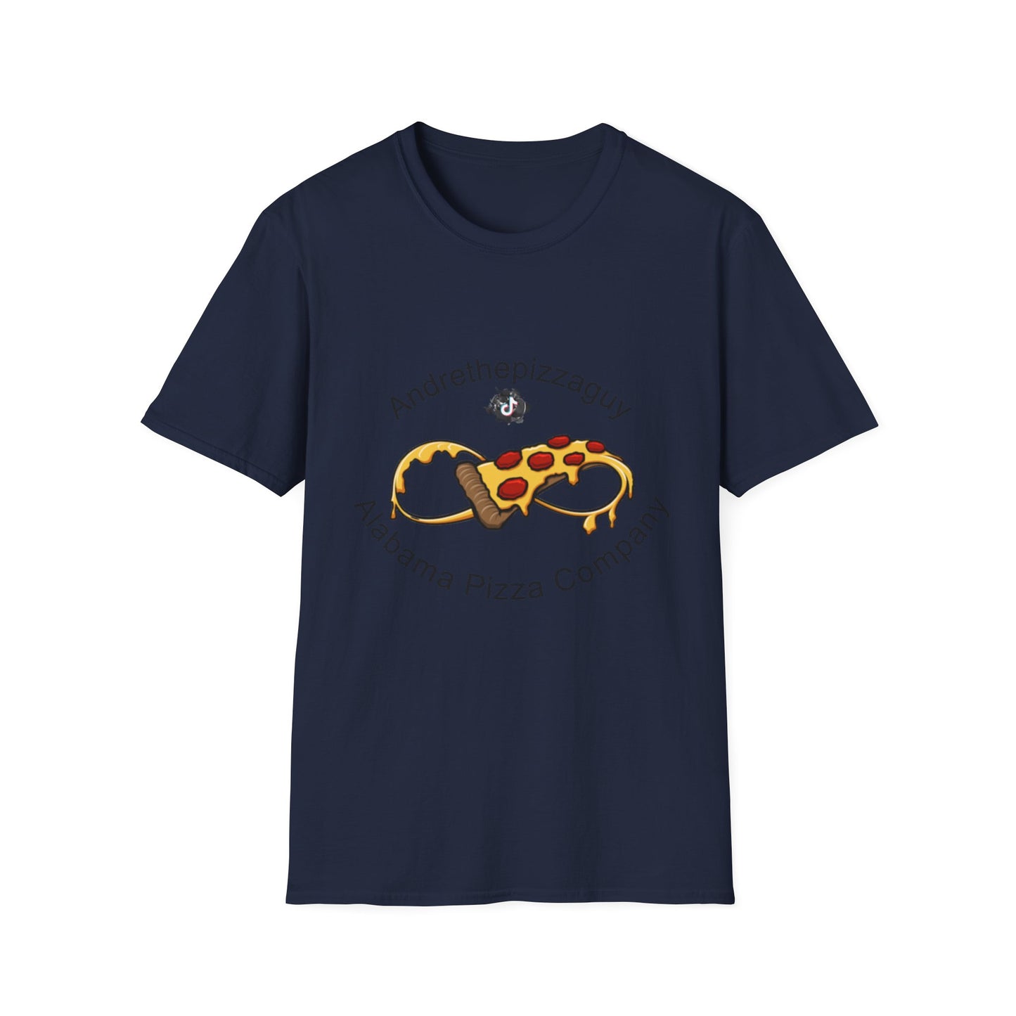 Pizza Logo T-Shirt — "Andrethepizzaguy" Alabama Pizza Company Tee