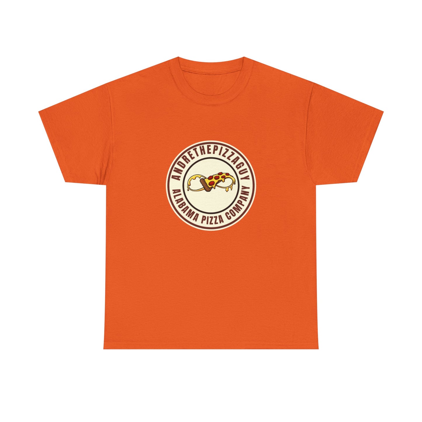 Pizza Company Logo Tee — Vintage Pepperoni Slice Graphic T-Shirt