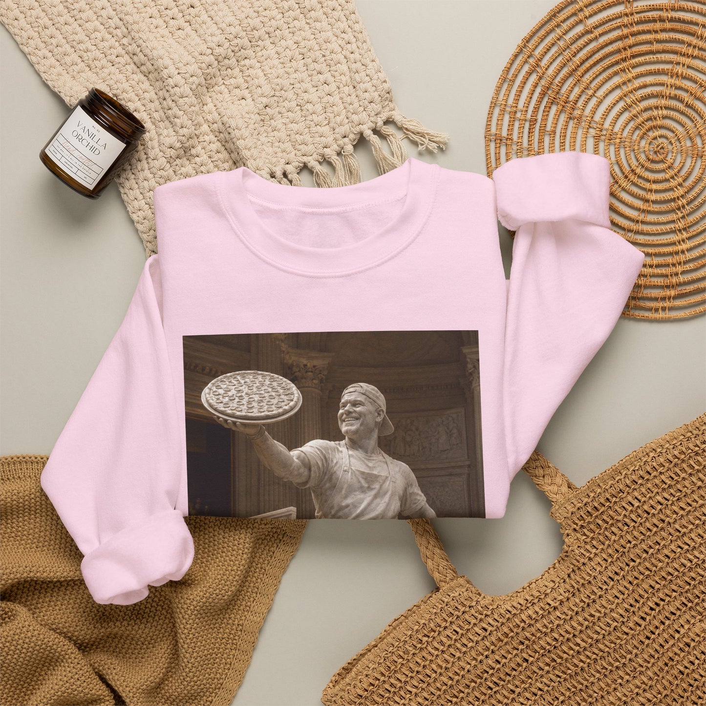 Statue of Liberty Disc Throw Sweatshirt
