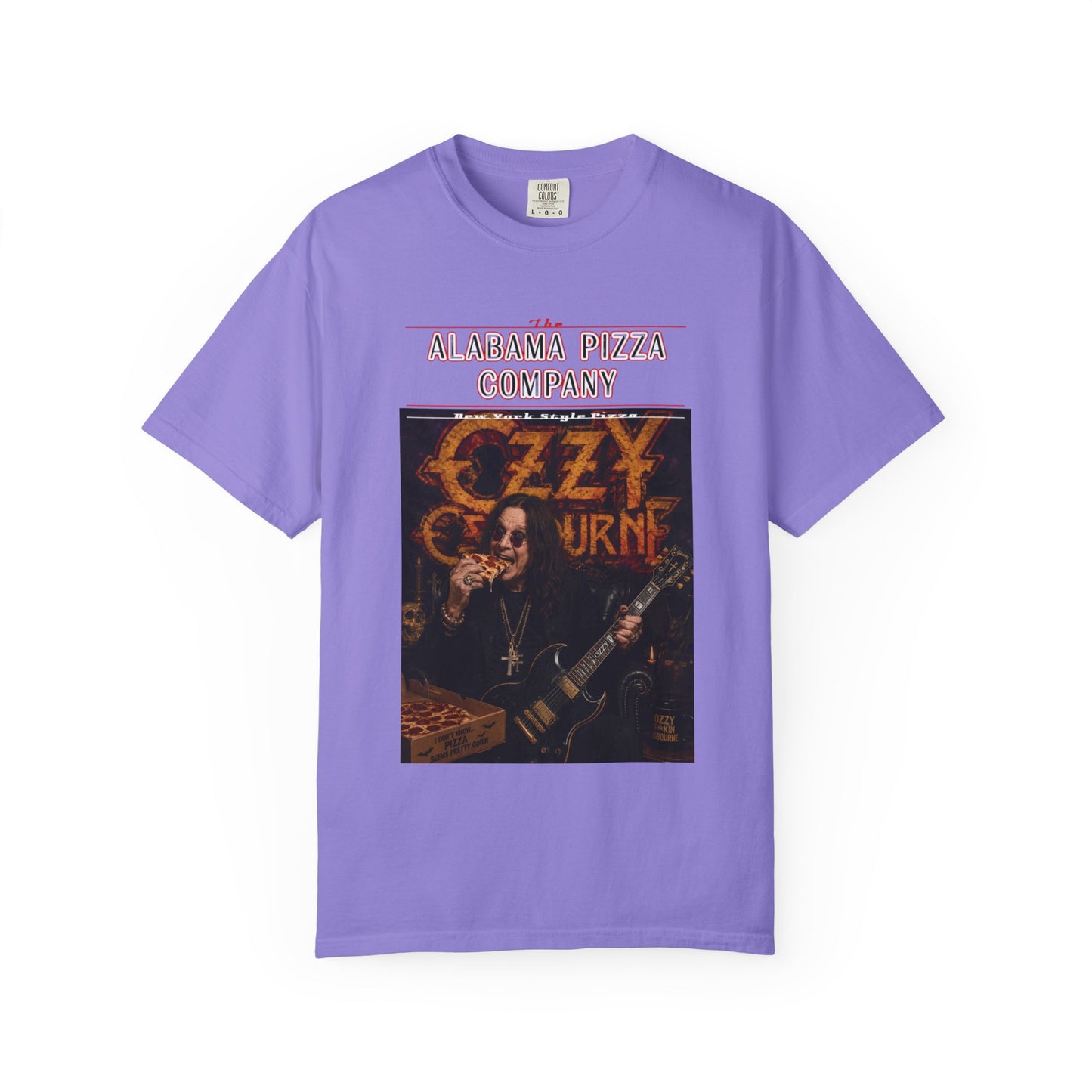 Ozzy Osbourne Pizza Company Graphic T-Shirt