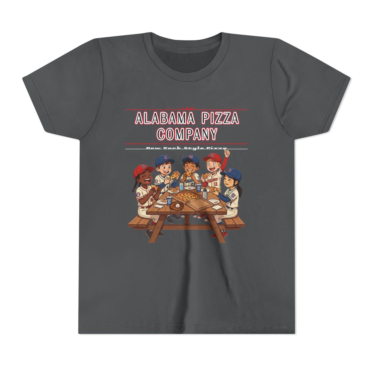 Youth Tee — Alabama Pizza Company Kids Pizza Party Shirt