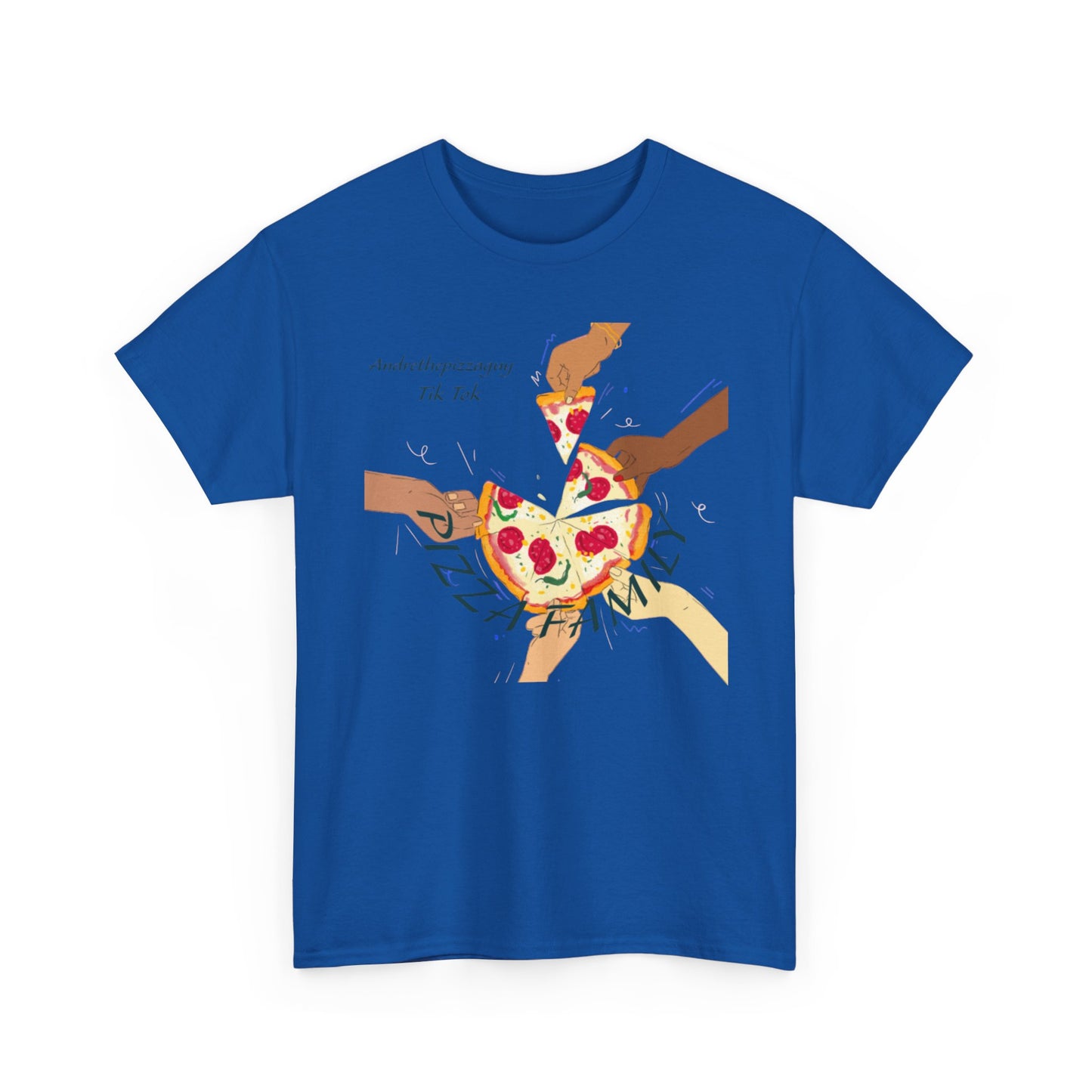 Pizza Family T-Shirt — Together Share Slice Graphic Tee