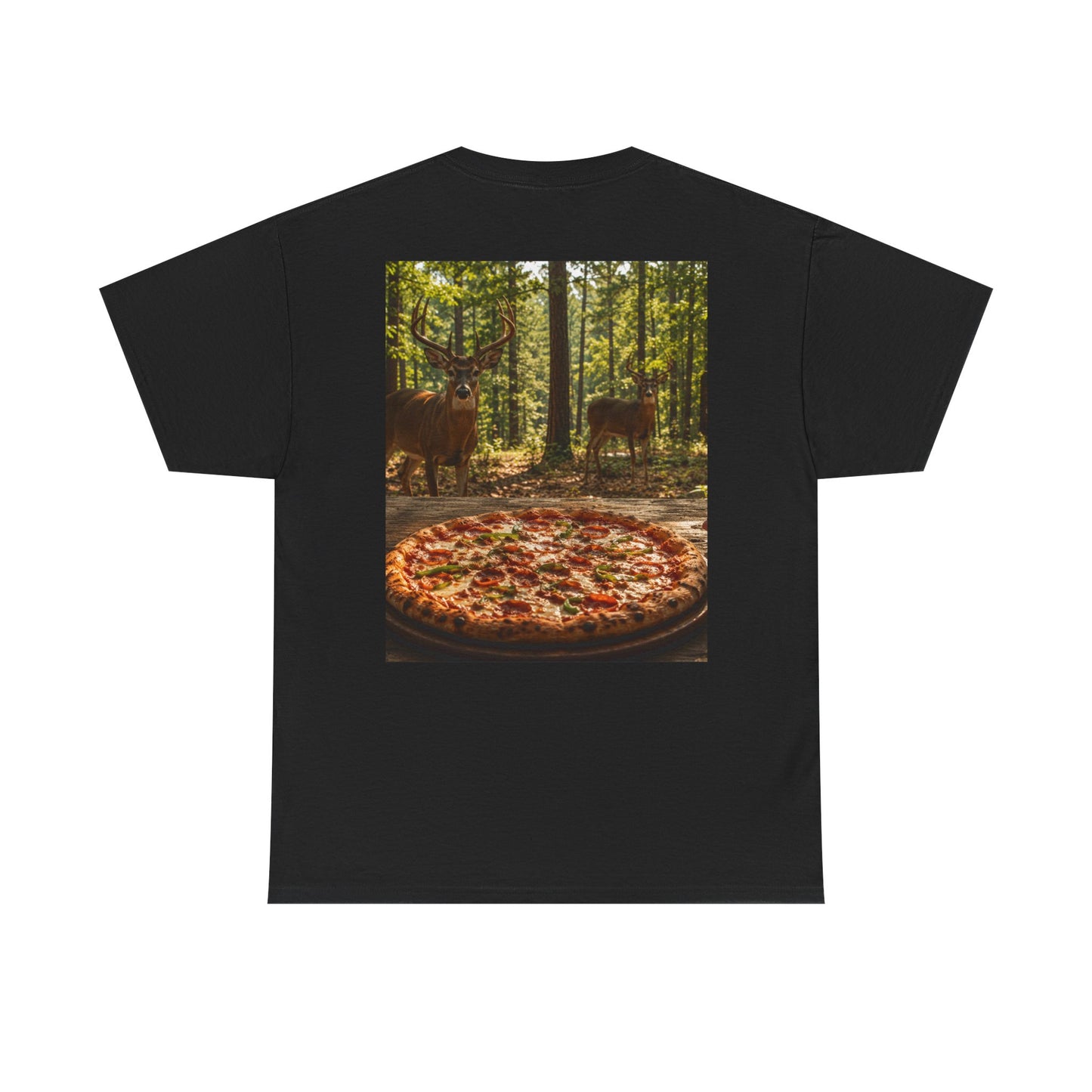 Pizza in the Pines T‑Shirt — Forest Pizza Graphic Tee