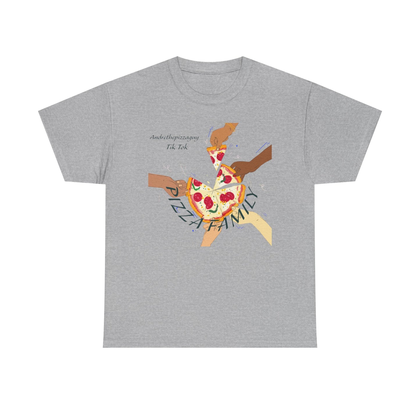 Pizza Family T-Shirt — Together Share Slice Graphic Tee