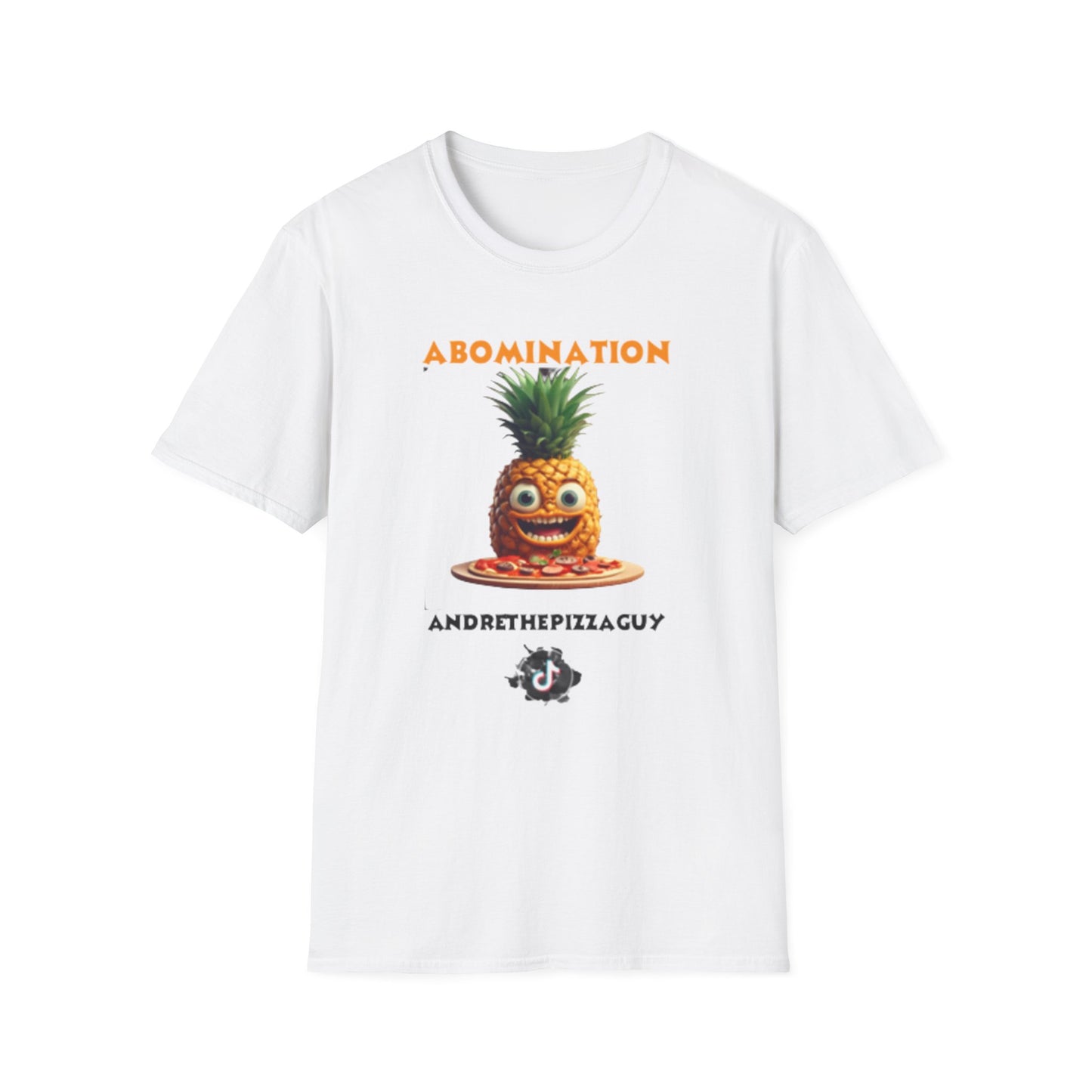 Abomination Pineapple Graphic T-Shirt — Funny Novelty Fruit Tee